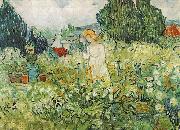 Vincent Van Gogh Marguerite Gachet in the Garden oil on canvas